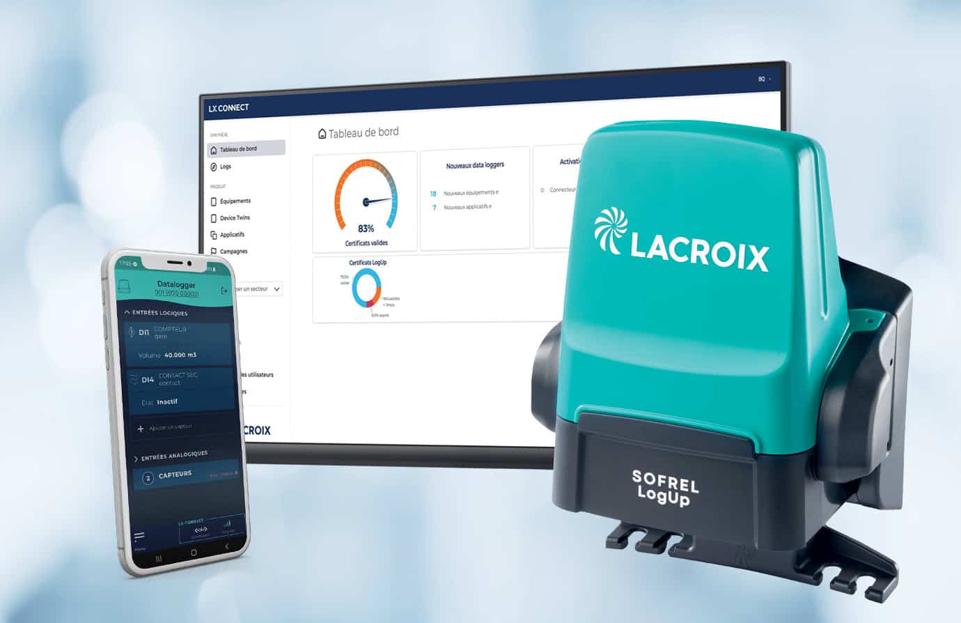 Sofrel LogUp data logger